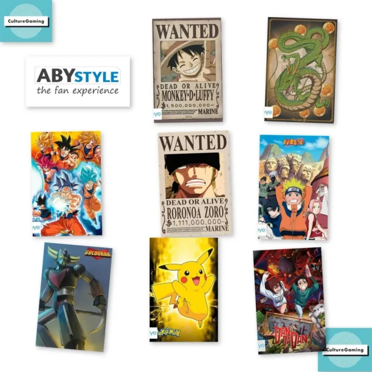 Posters Abystyle à Maisons Laffitte, Maisons-Laffitte, Culture gaming